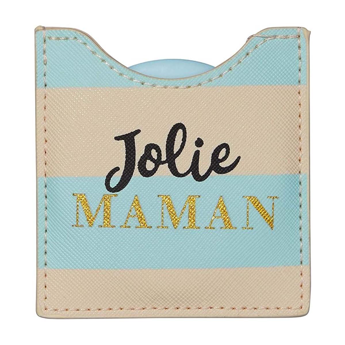 Miroir De Poche Avec Sa Pochette - Jolie Maman