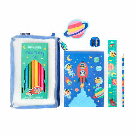 Kit Papeterie Enfants Rentrée Scolaire