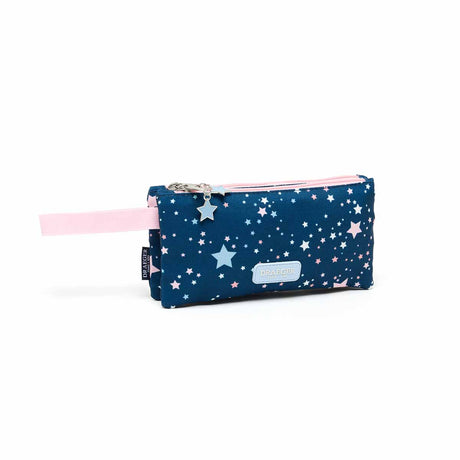 Trousse à Double Zip Enfant - Plusieurs Motifs