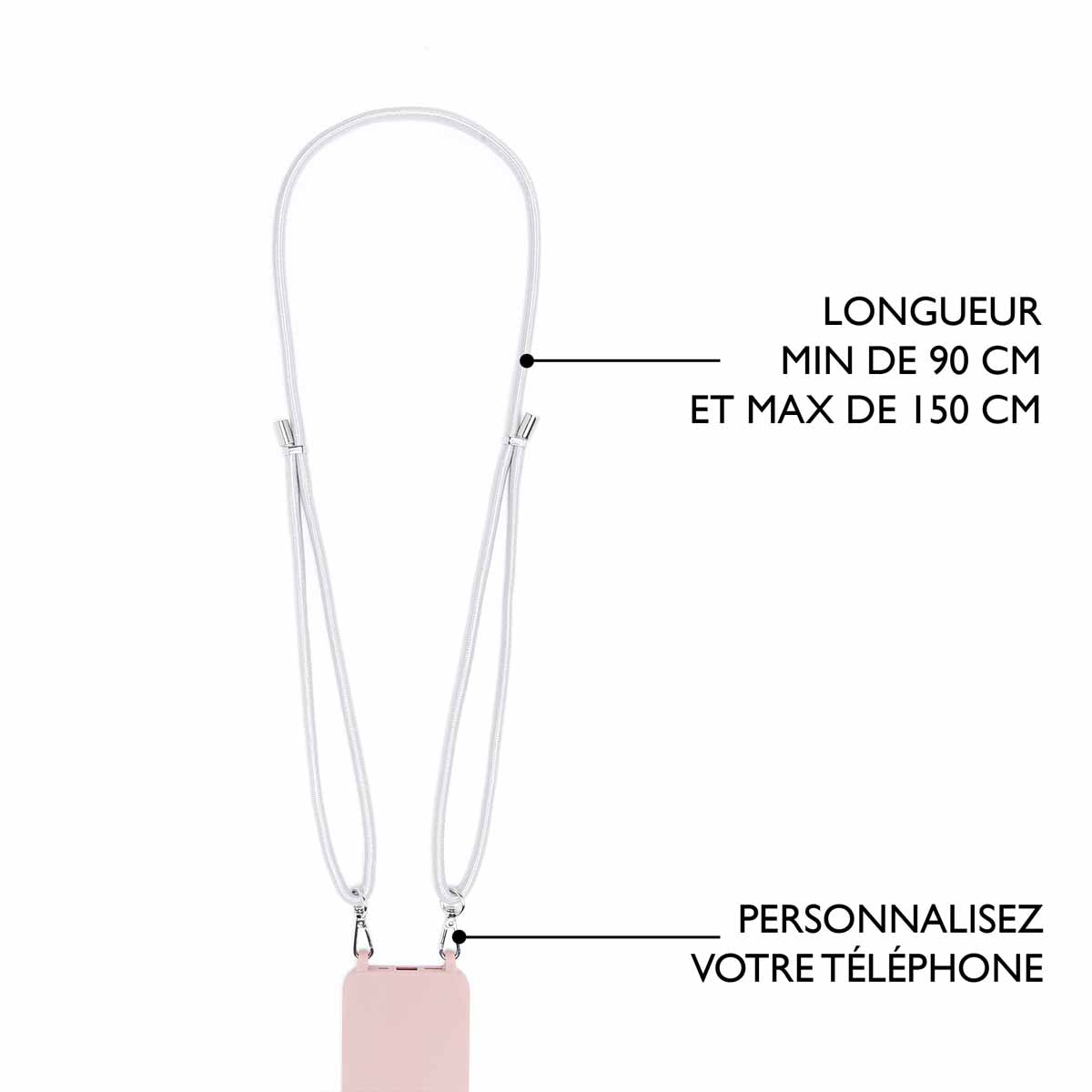 Cordon Téléphone - Plusieurs Coloris