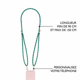 Cordon de Téléphone Mobile Chic - Vert Draeger 