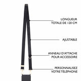 Sangle pour Pochette de Téléphone Noir Dreager 