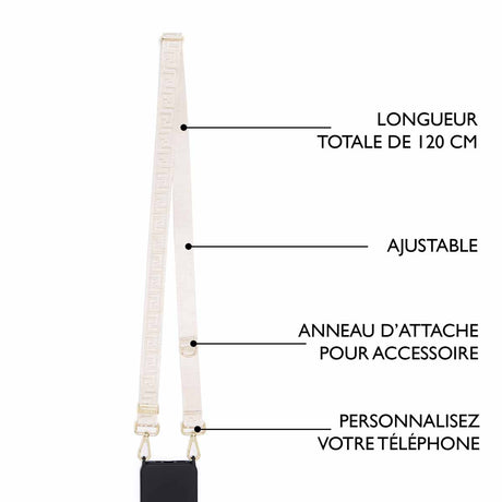 Sangle pour Pochette Téléphone - Plusieurs Coloris