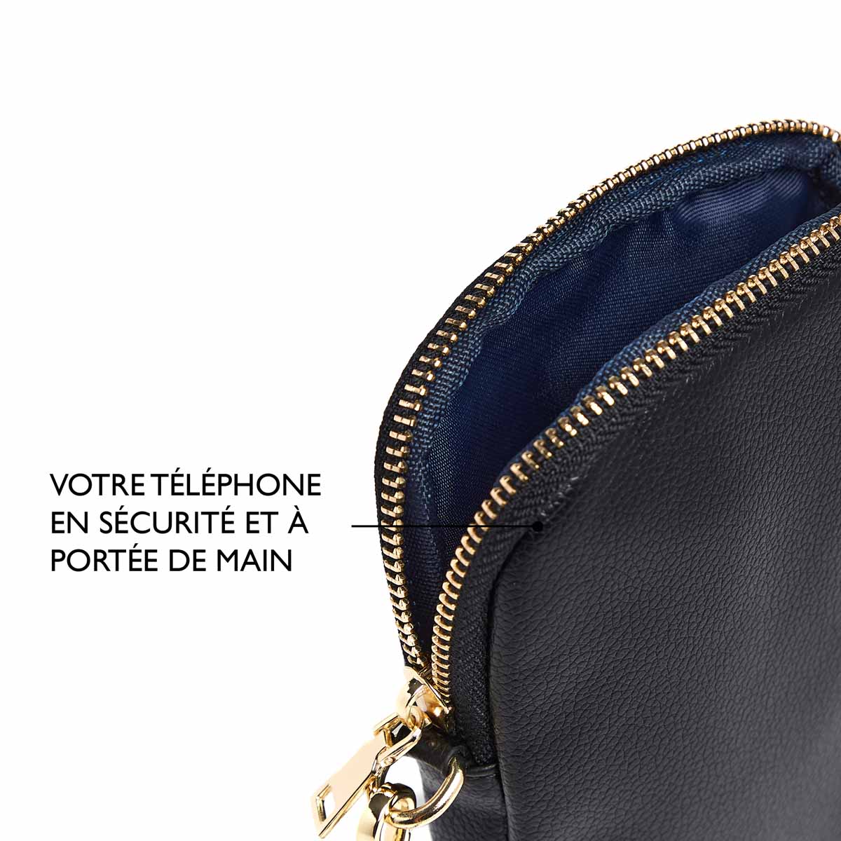 Pochette de Téléphone Noire