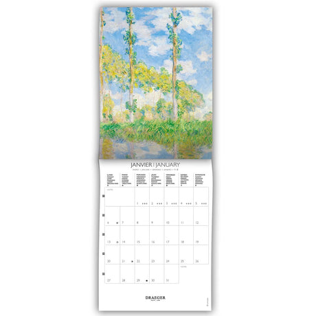 Petit Calendrier Mural 14x18 cm 2025