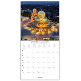 Grand Calendrier Mural 29x29 cm 2025