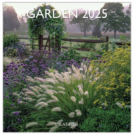 Grand Calendrier Mural 29x29 cm 2025 - Garden