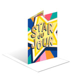 Carte Musicale d'Anniversaire  Star du Jour 