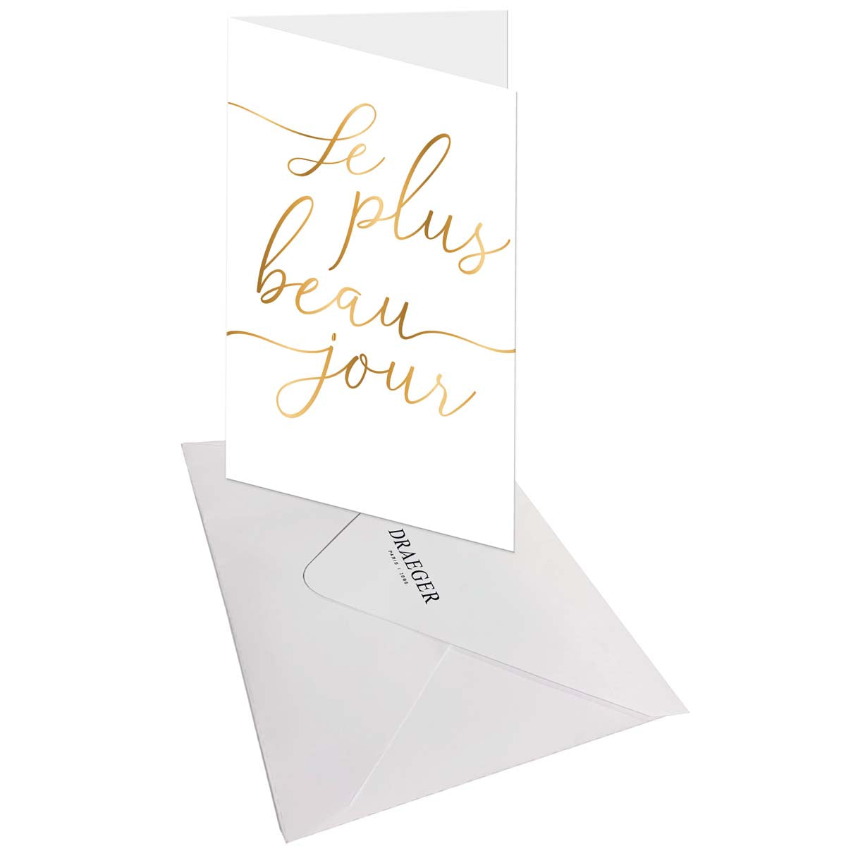 Carte mariage Le plus beau jour