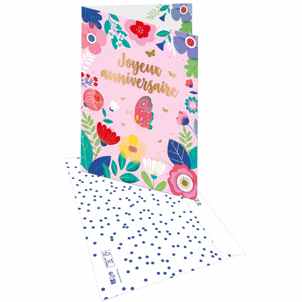 Carte d'Anniversaire Maxi  Joyeux Anniversaire 