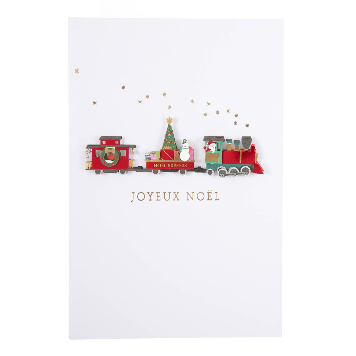 Santa Hood Signature Greeting Card