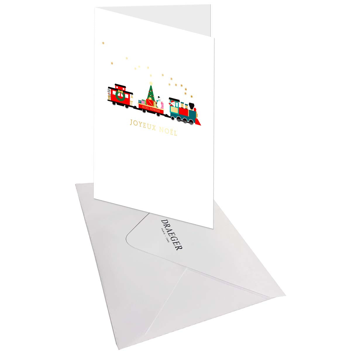 Santa Hood Signature Greeting Card