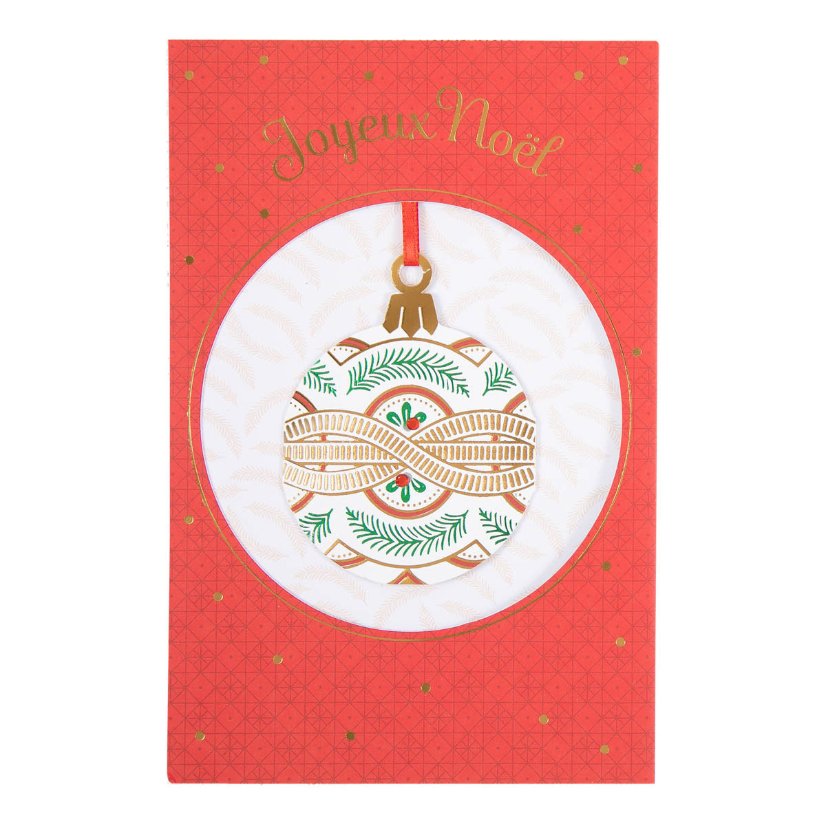 Santa Hood Signature Greeting Card