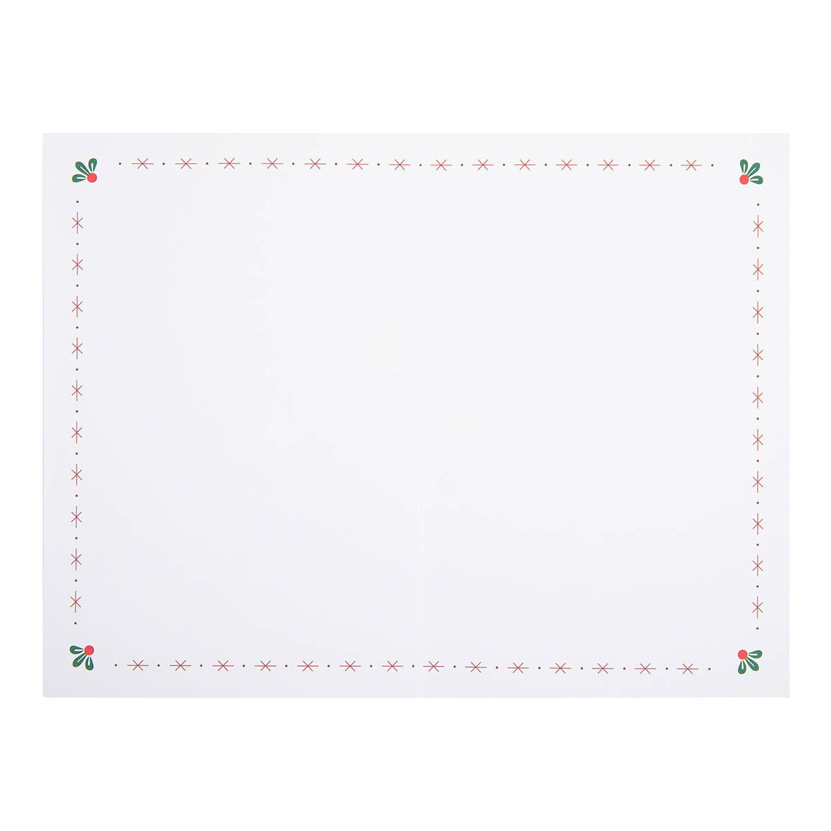 Santa Hood Signature Greeting Card