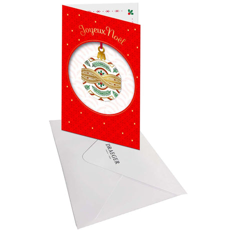 Santa Hood Signature Greeting Card