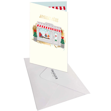 Santa Hood Signature Greeting Card