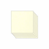 Lot de 5 Feuilles de Papier Scrapbooking Moucheté - Ivoire