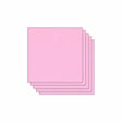 Lot de 5 Feuilles de Papier Scrapbooking Moucheté - Rose pâle