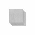 Lot de 5 Feuilles de Papier Scrapbooking Moucheté - Argenté