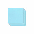 Lot de 5 Feuilles de Papier Scrapbooking Moucheté - Bleu pâle