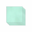 Lot de 5 Feuilles de Papier Scrapbooking Moucheté - Vert Menthe