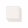 Lot de 5 Feuilles de Papier Scrapbooking Moucheté - Blanc Uni