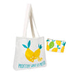 Kit Tote Bag & Pochette Family Pop - Citron