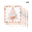 Lot de 10 Cartes de vœux Etincelle