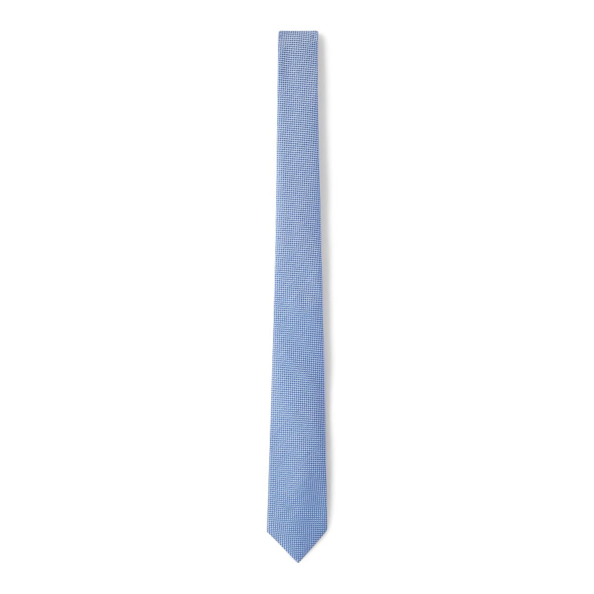 Cravate nattée 150 x 6 - Bleu