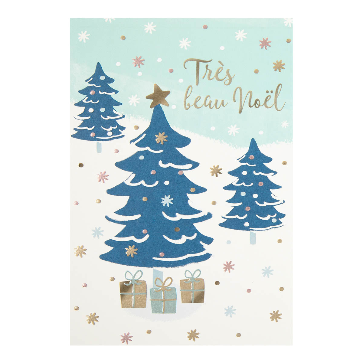 Carte De Voeux Avec Enveloppe - Lot De 24 Cartes Très Beau Noël - Draeger  Paris - Carte de vœux - Achat & prix