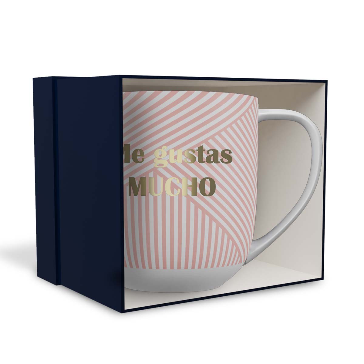 Mug cadeau - Me gustas mucho