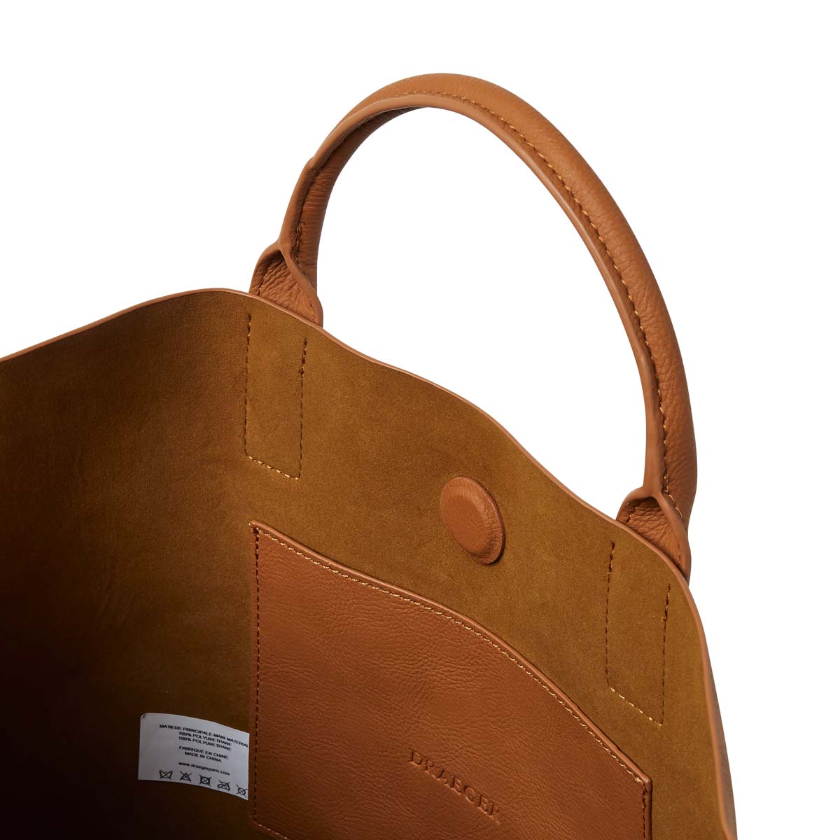 Sac shopper shop camel