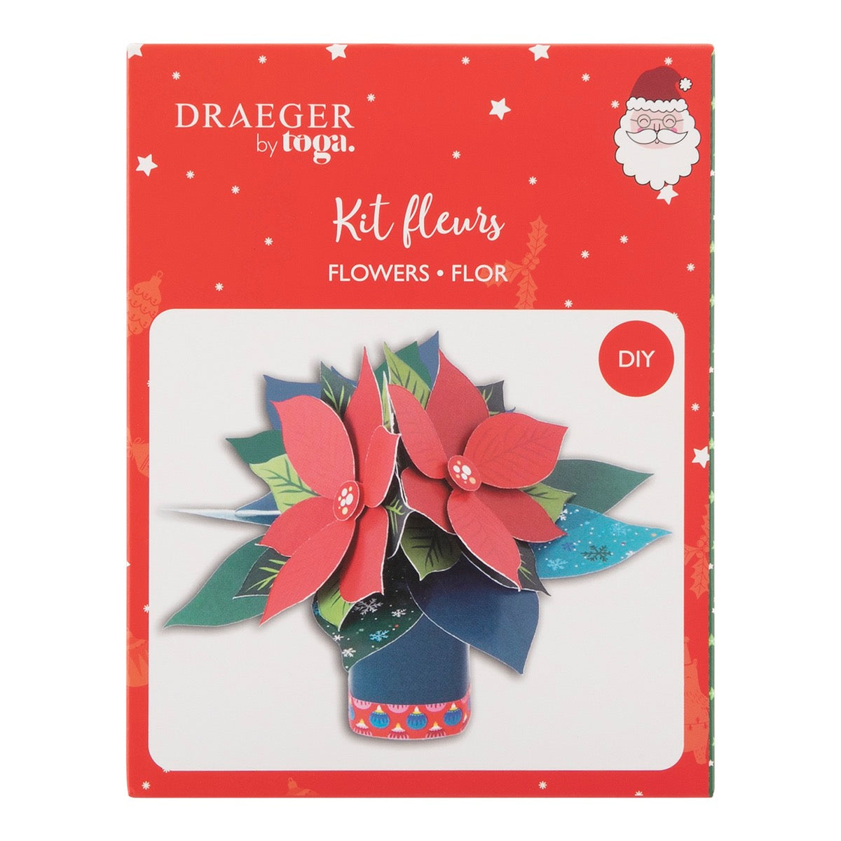 kit de flores navideñas