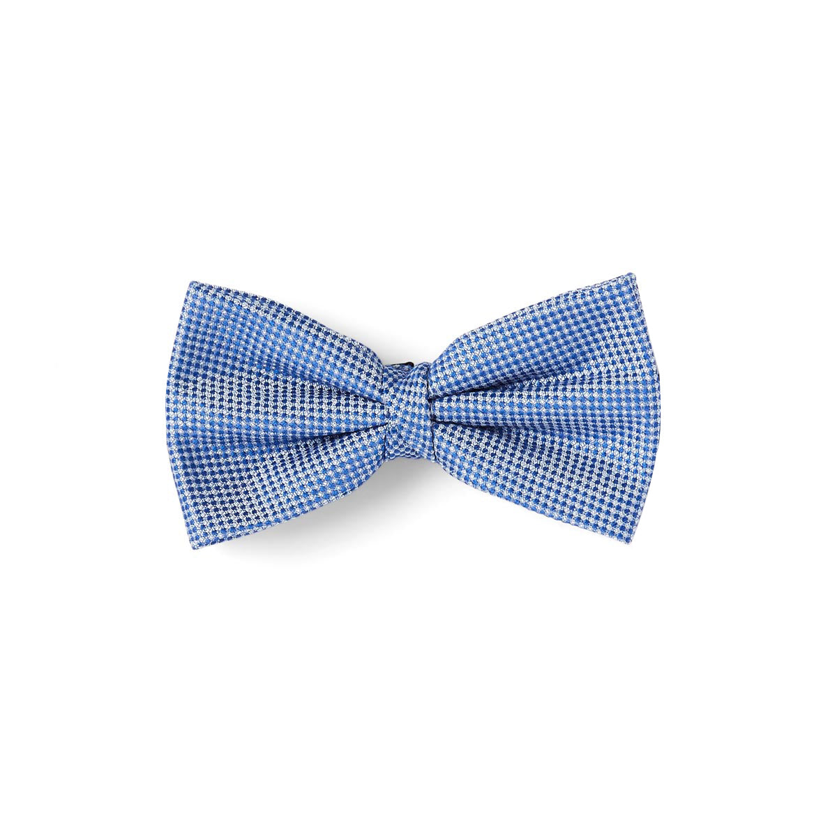 Noeud papillon Oxford bleu