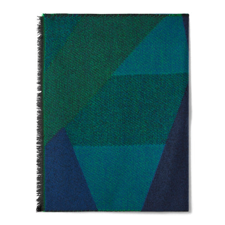 Etole motifs géométriques - vert bleu