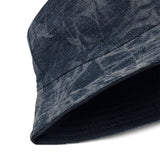 Chapeau bob tie & dye noir