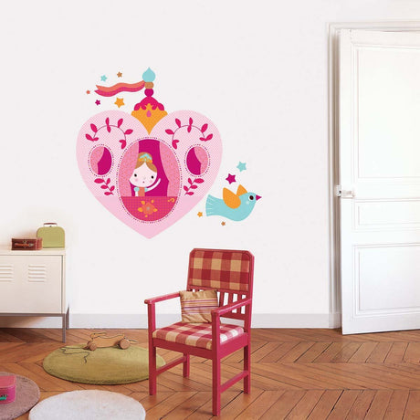 Sticker mural Princesse cur XXL