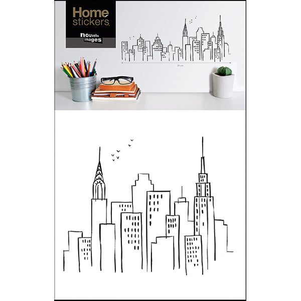 Sticker Transfert New York skyline