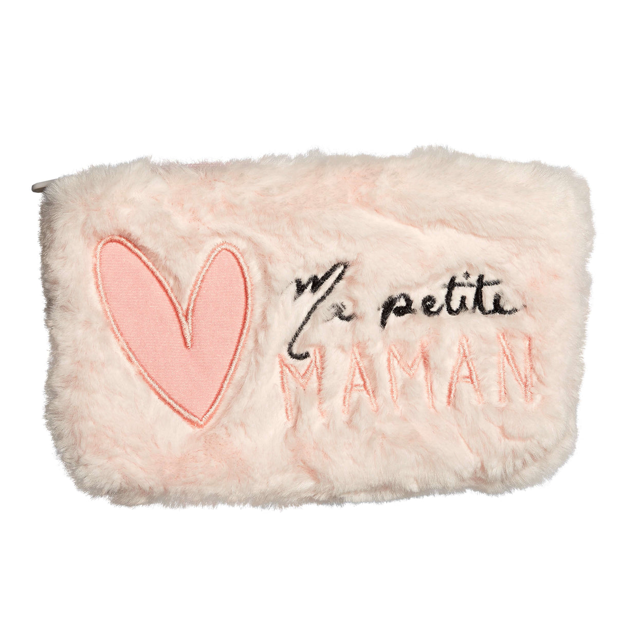 Pochette peluche Maman