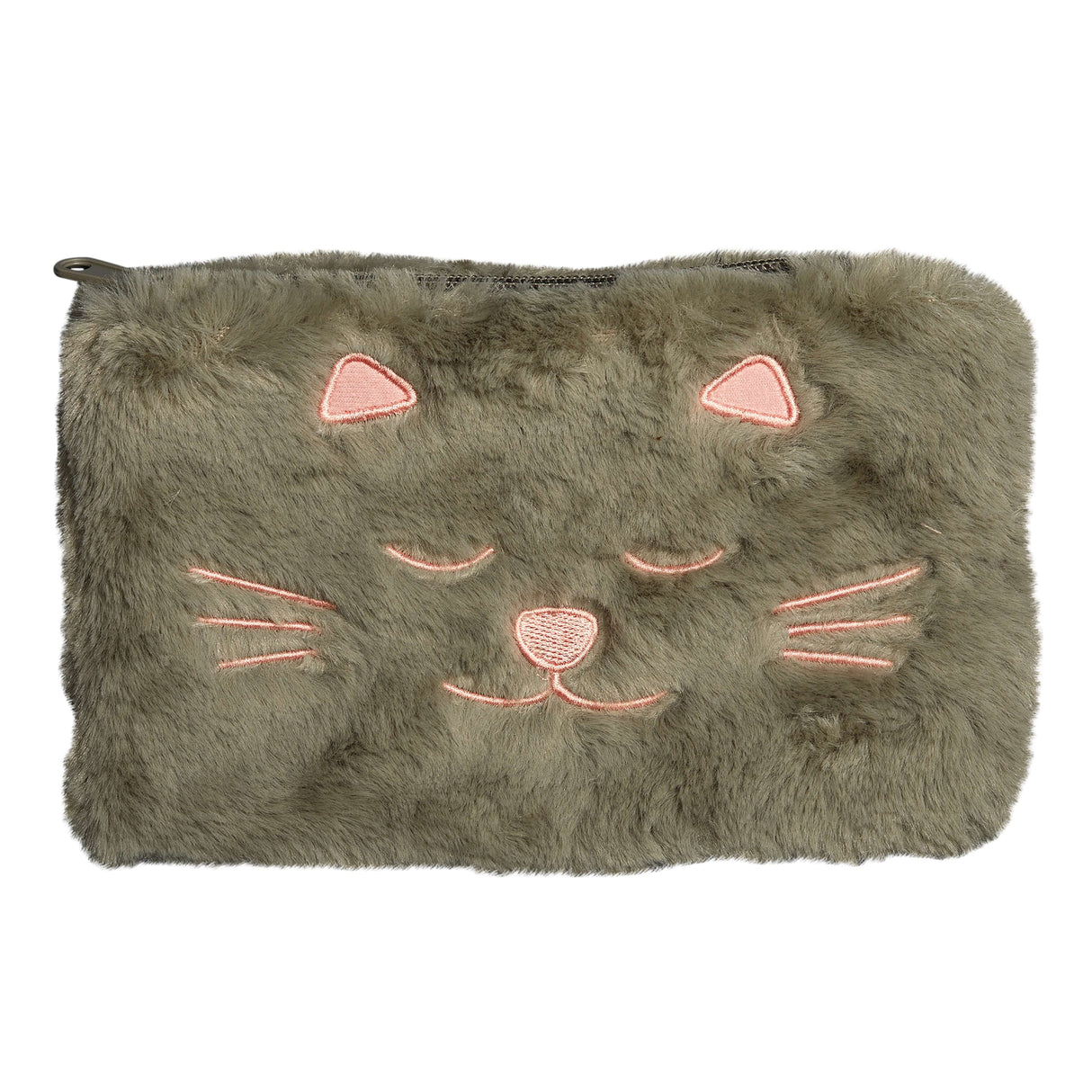 Pochette peluche Chat