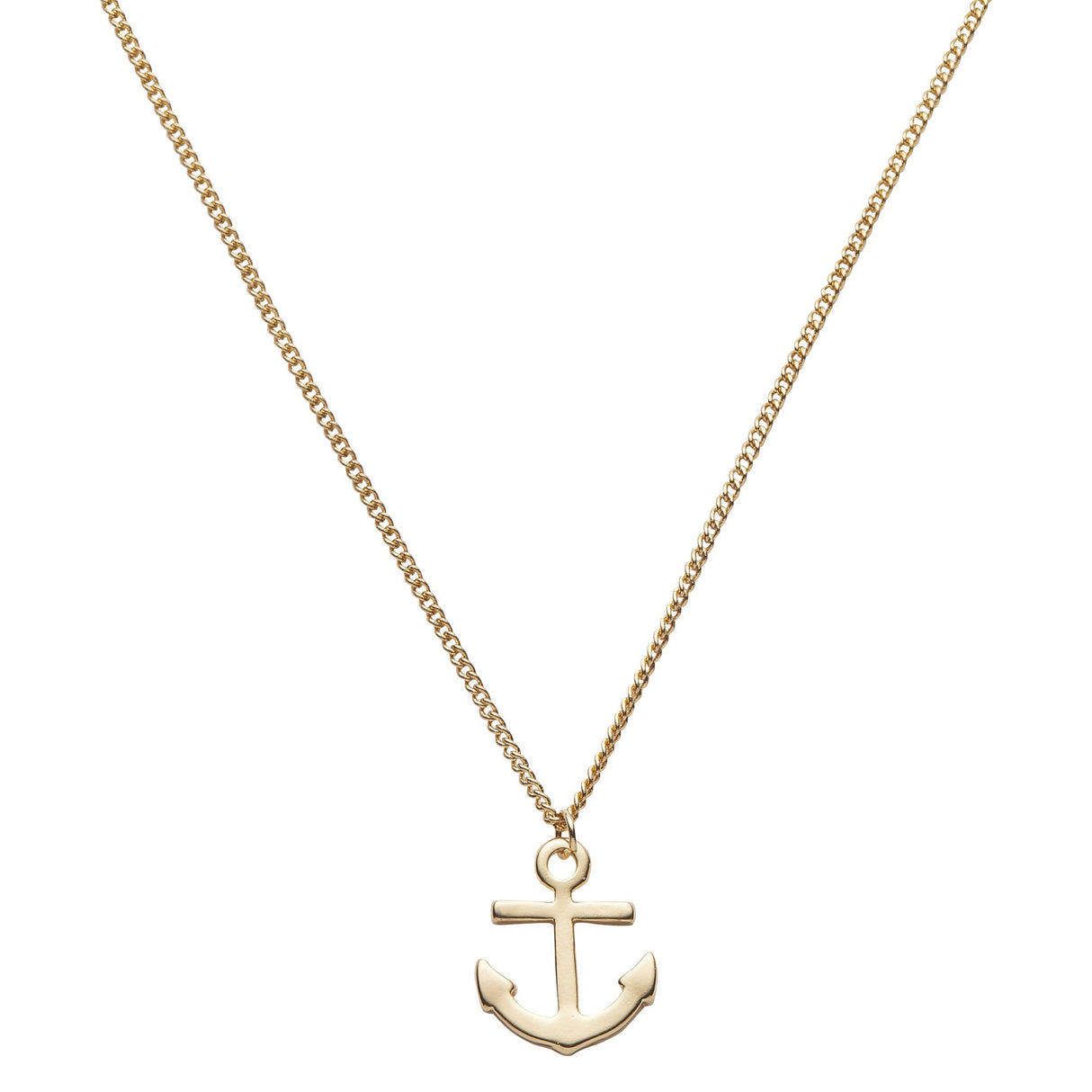 Pastel Chic Anchor Necklace