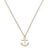 Pastel Chic Anchor Necklace