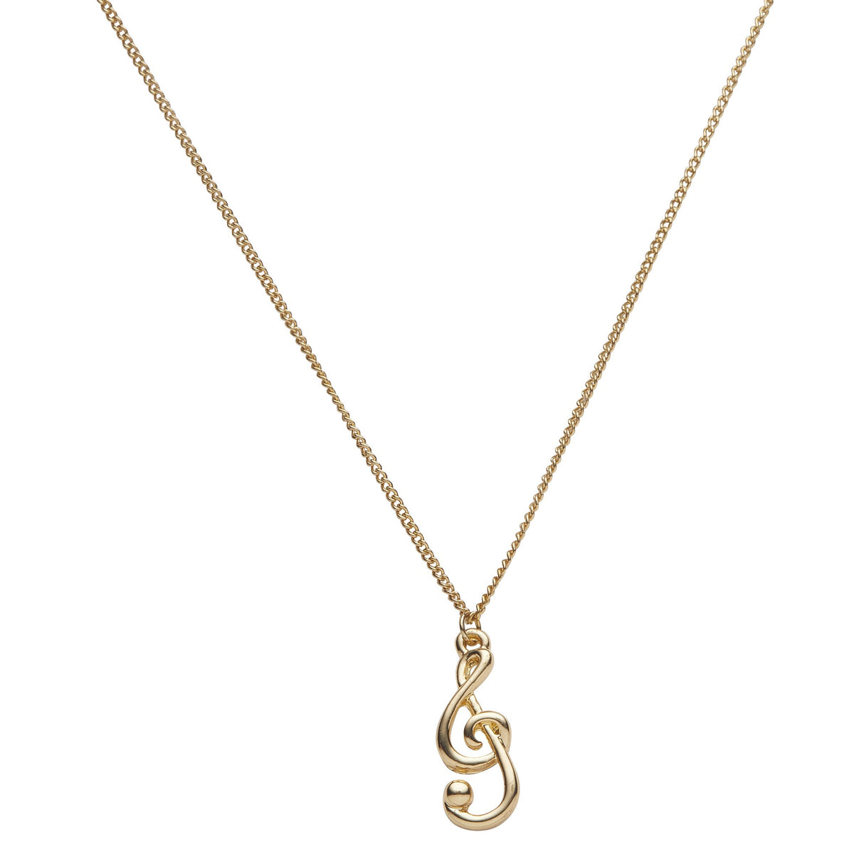 Pastel Chic Musical Note Necklace