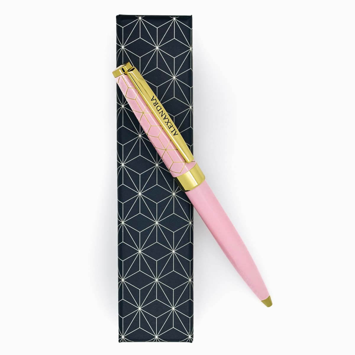 Stylo personnalisé prénom de femme au choix - Pastel Chic