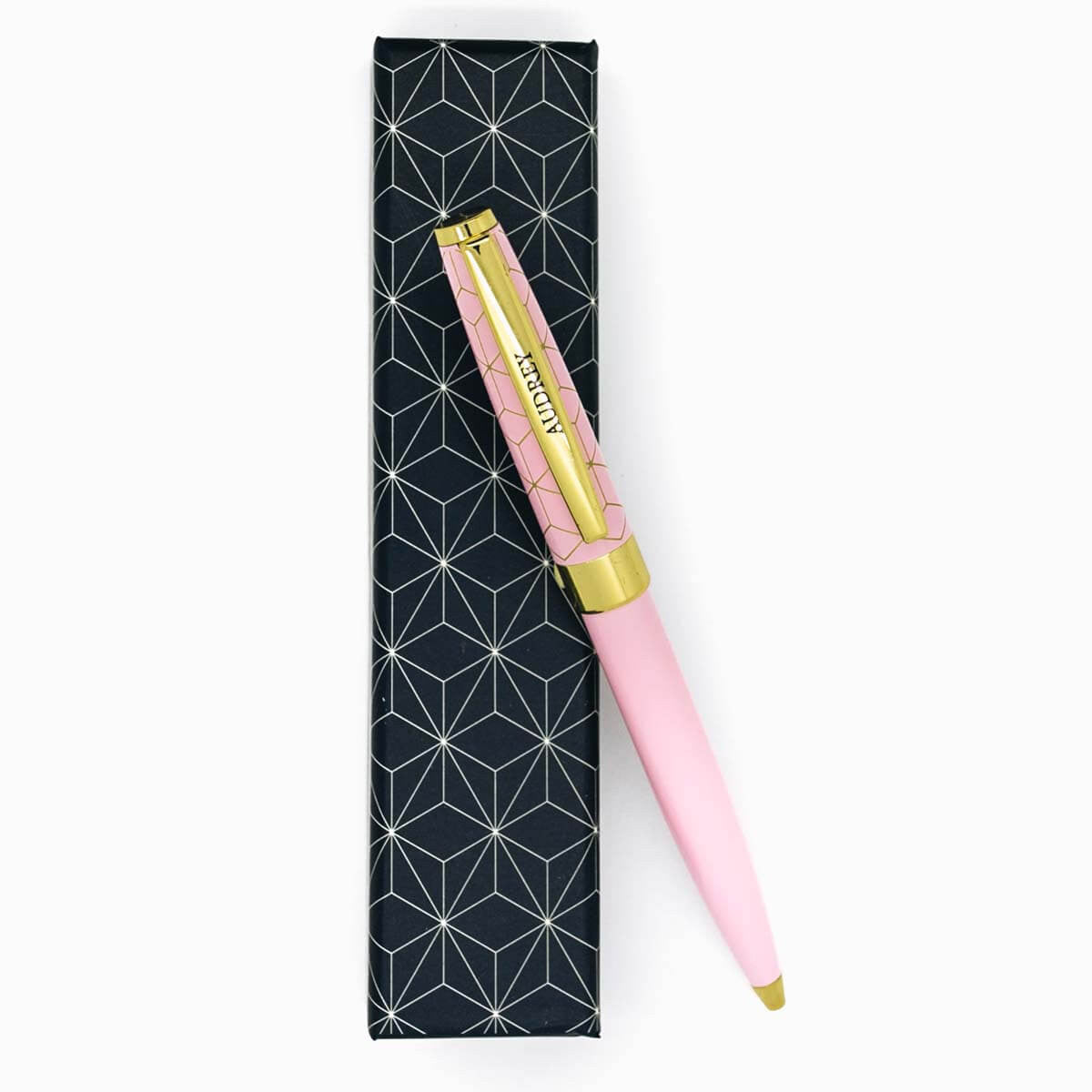 Stylo personnalisé prénom de femme au choix - Pastel Chic