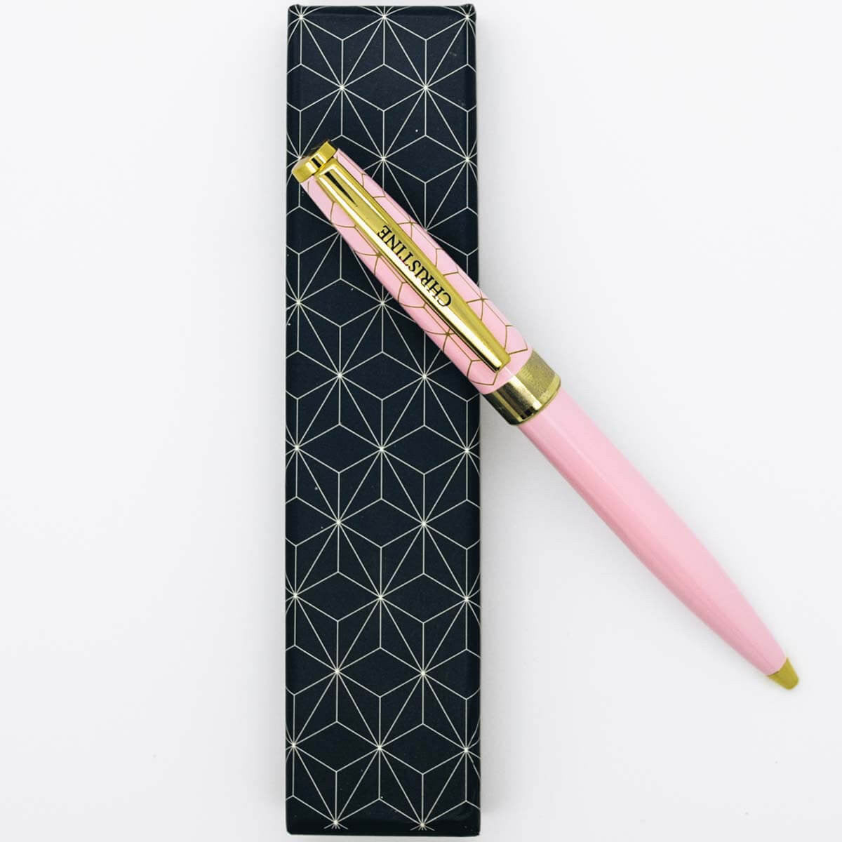 Stylo personnalisé prénom de femme au choix - Pastel Chic