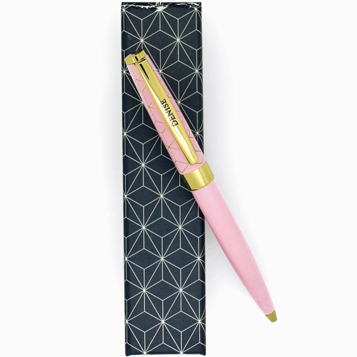 Stylo personnalisé prénom de femme au choix - Pastel Chic