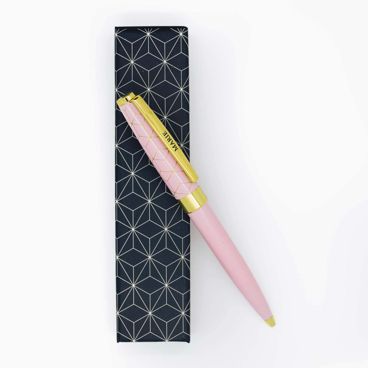 Stylo personnalisé prénom de femme au choix - Pastel Chic