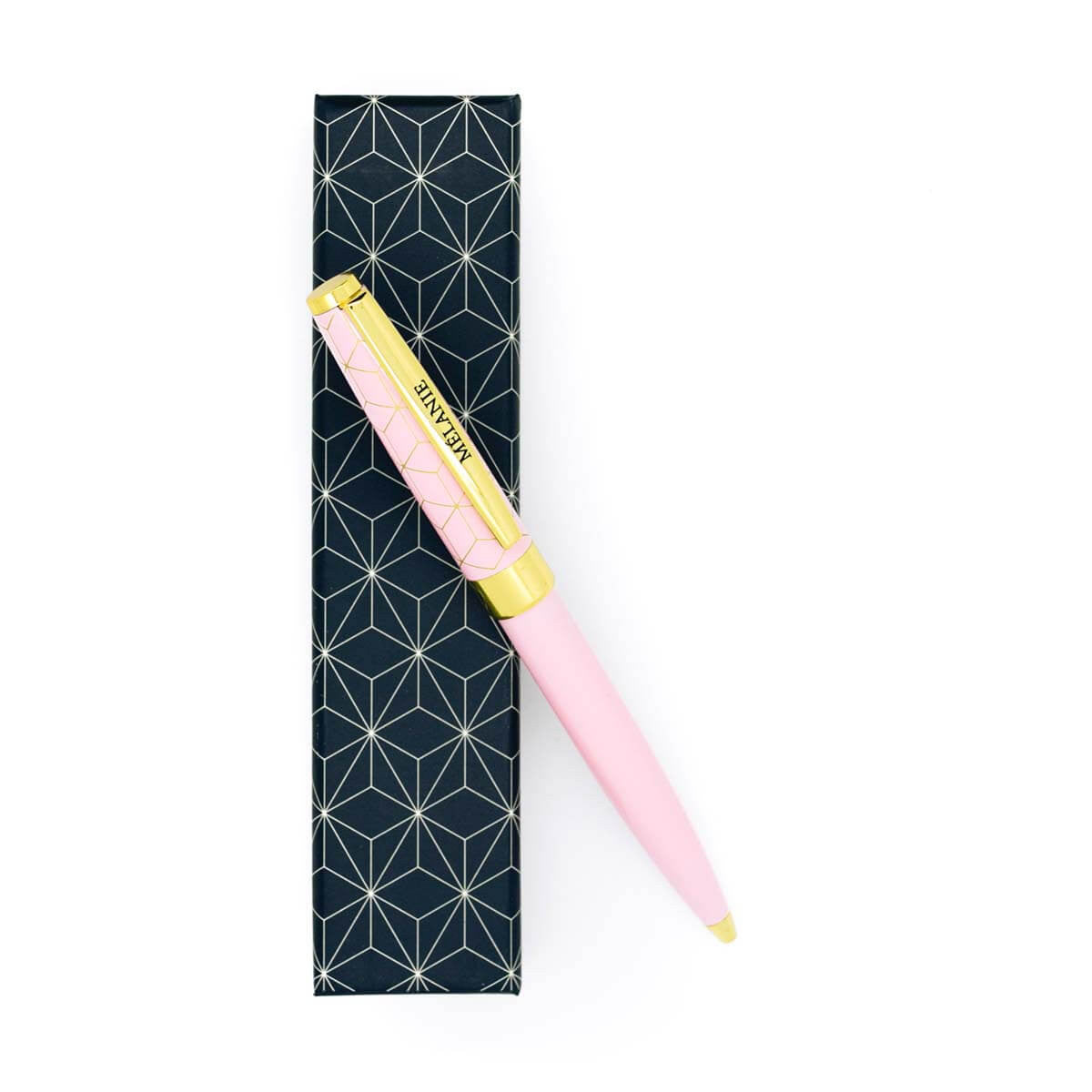 Stylo personnalisé prénom de femme au choix - Pastel Chic