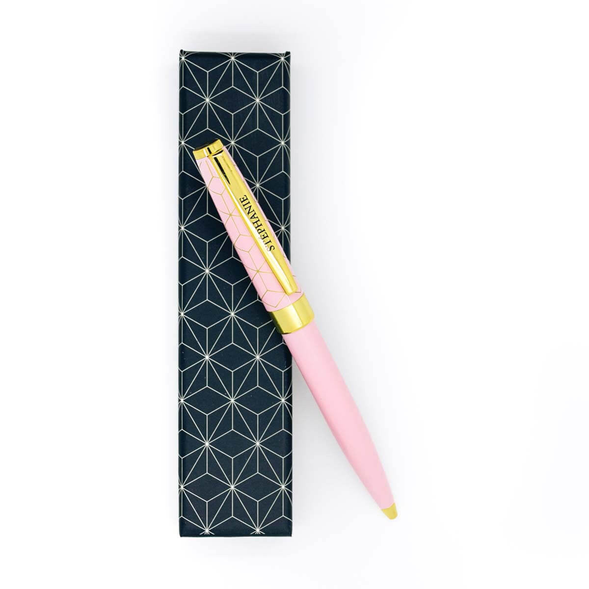 Stylo personnalisé prénom de femme au choix - Pastel Chic